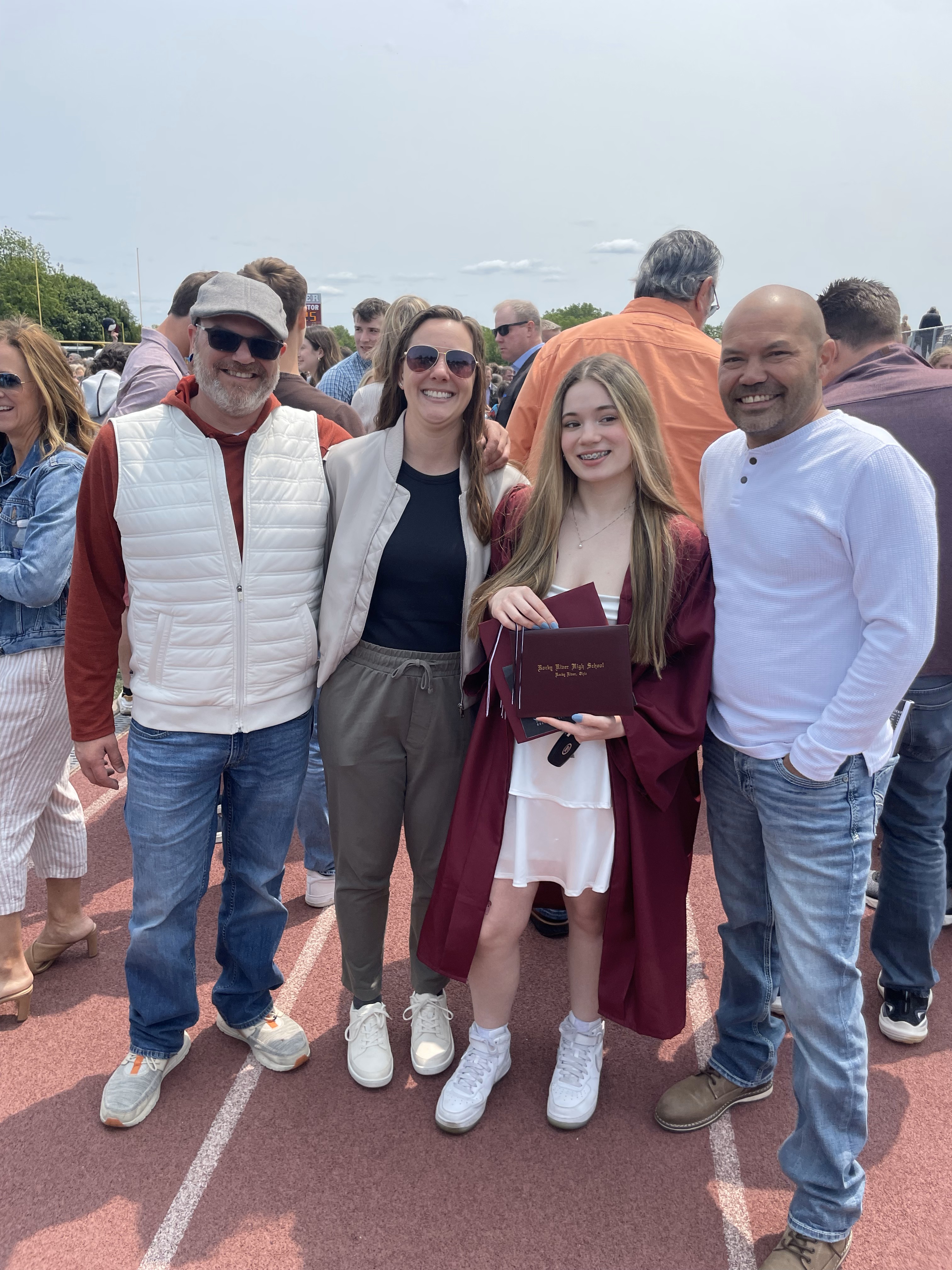 Makayla with Matt and his sibs